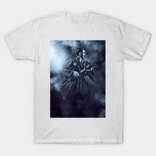 The SAMURAI Abstract Legendary Mystical Warrior Military Artwork T-Shirt